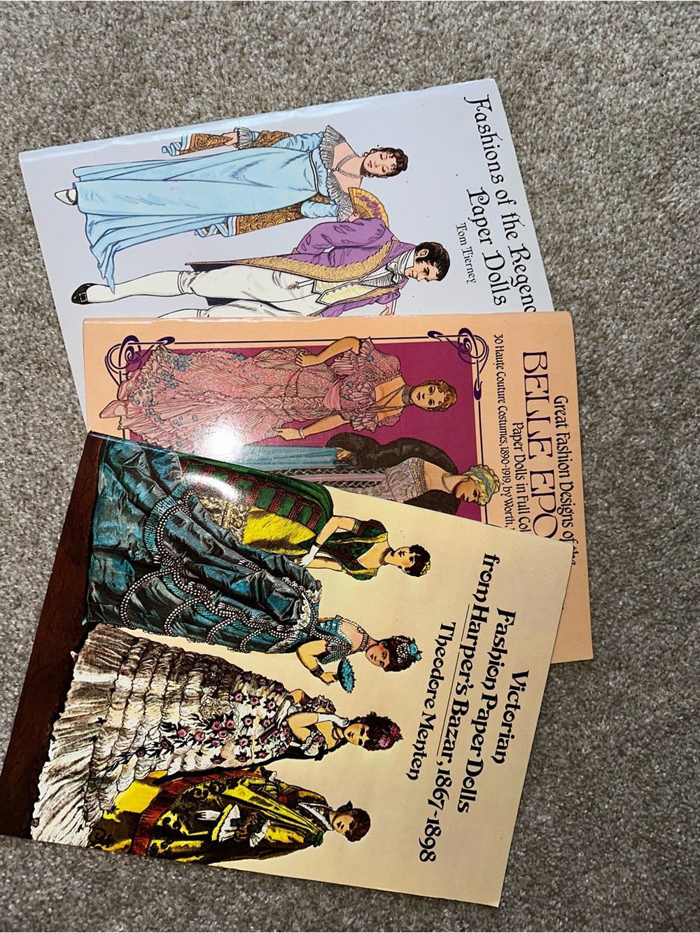 Victorian Paper Dolls Illustrated Collection
